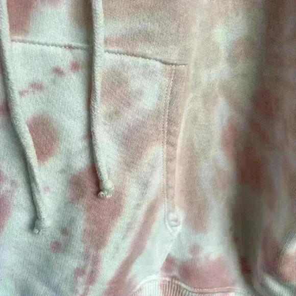 American eagle 1566 Ki Classic Hi Low Hoodie Multicolor Pink Size XS oversized - Picture 11 of 11